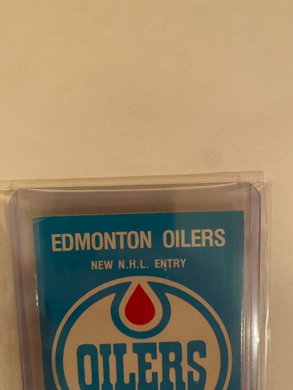 1979-80 O-Pee-Chee Edmonton Oilers Checklist #82 Unmarked Gretzky - Picture 2 of 6